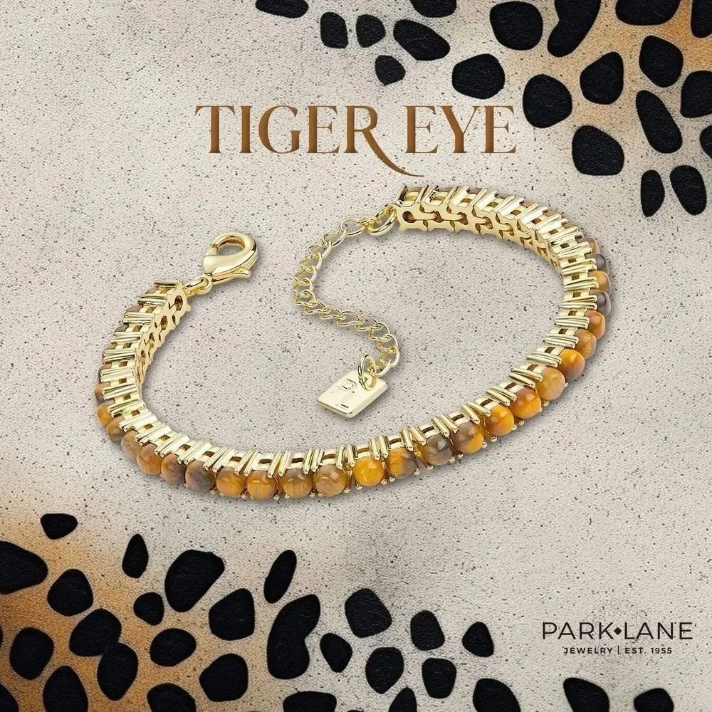 Park Lane Tigers Eye Mini Impression Bracelet